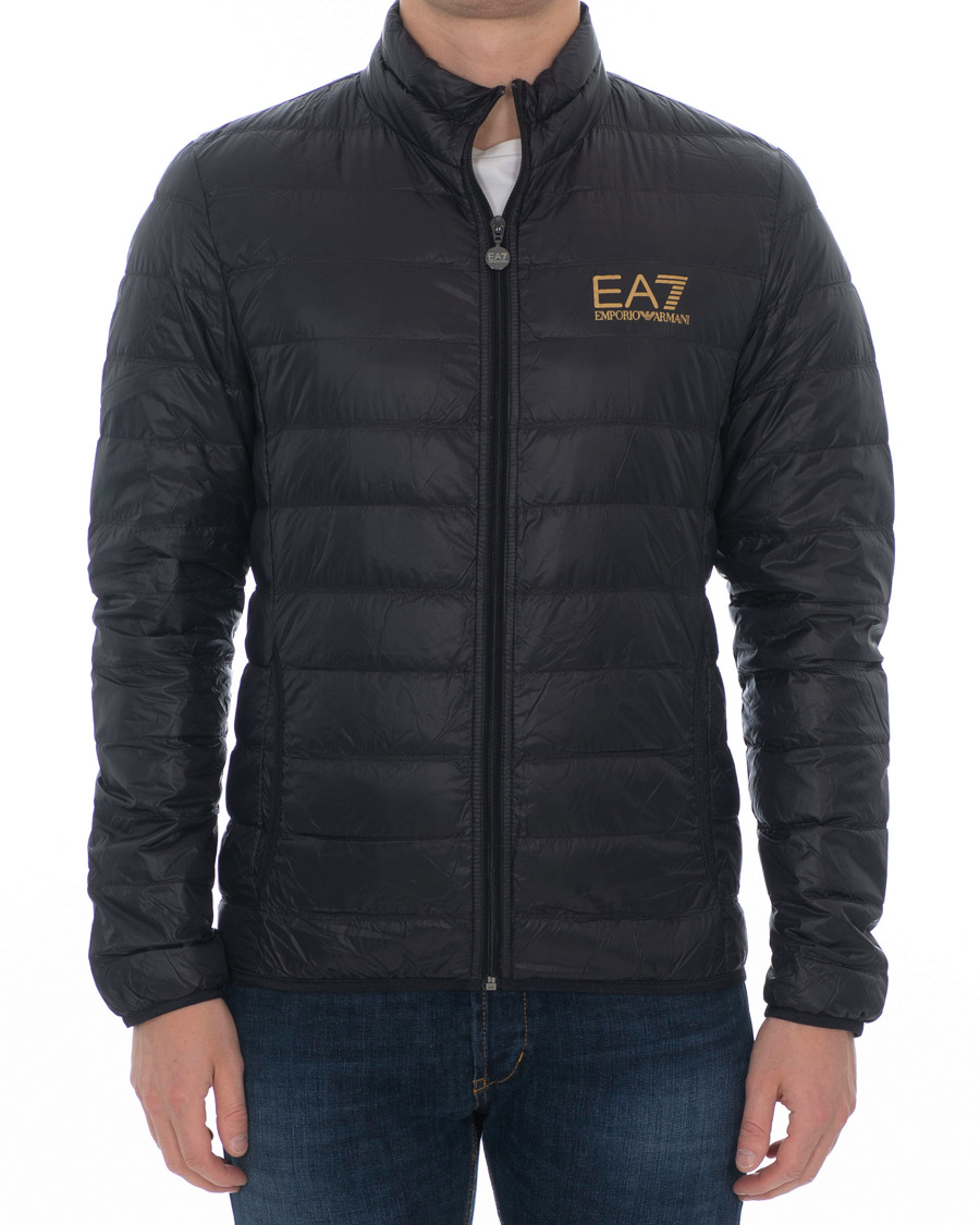 Herr | Jackor | EA7 | Train Core Light Down Jacket Black/Gold