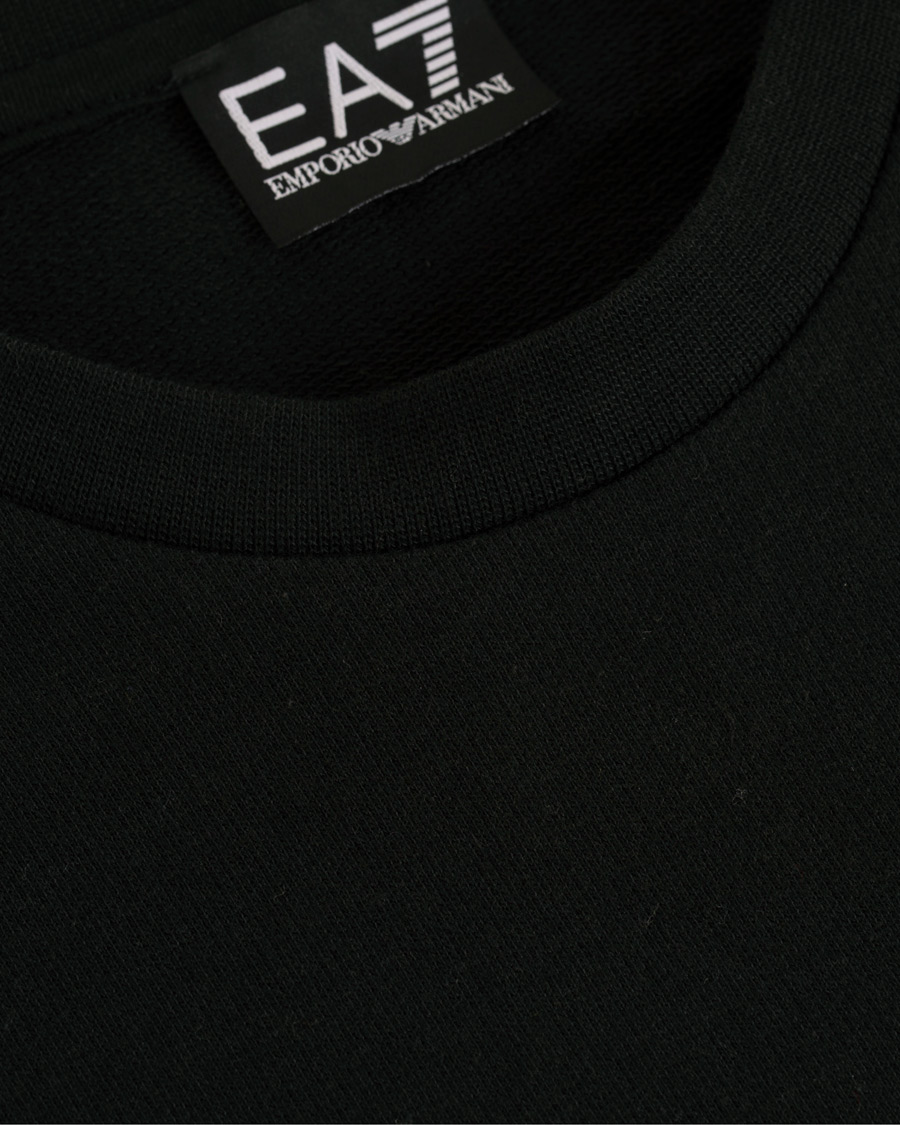 Herr | Tröjor | EA7 | Crew Neck Sweatshirt Black