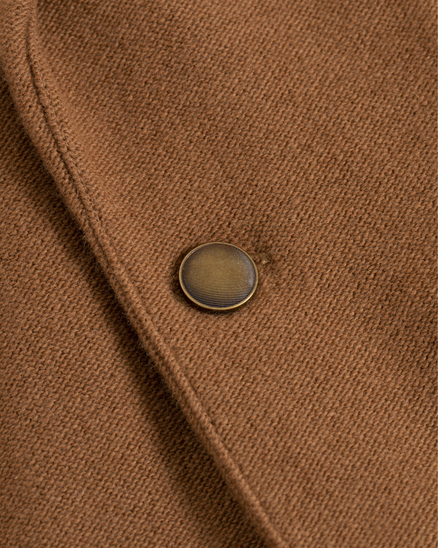 Herr | Kavajer | Lardini | Knitted Wool Blazer Brown