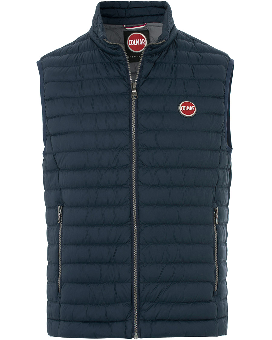 Herr | Jackor | Colmar | Floid Lightweight Down Vest Navy