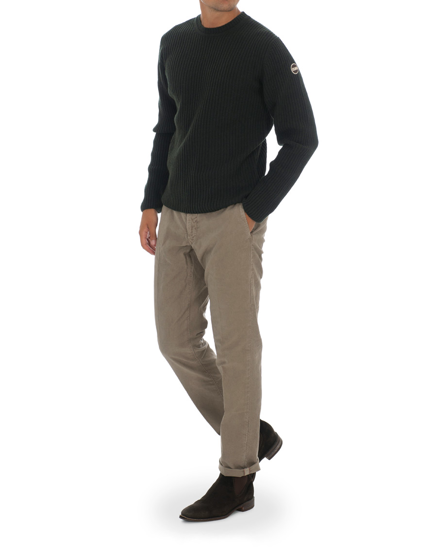 Herr | Tröjor | Colmar | Sayonara Wool/Alpacka Crew Neck Botanical