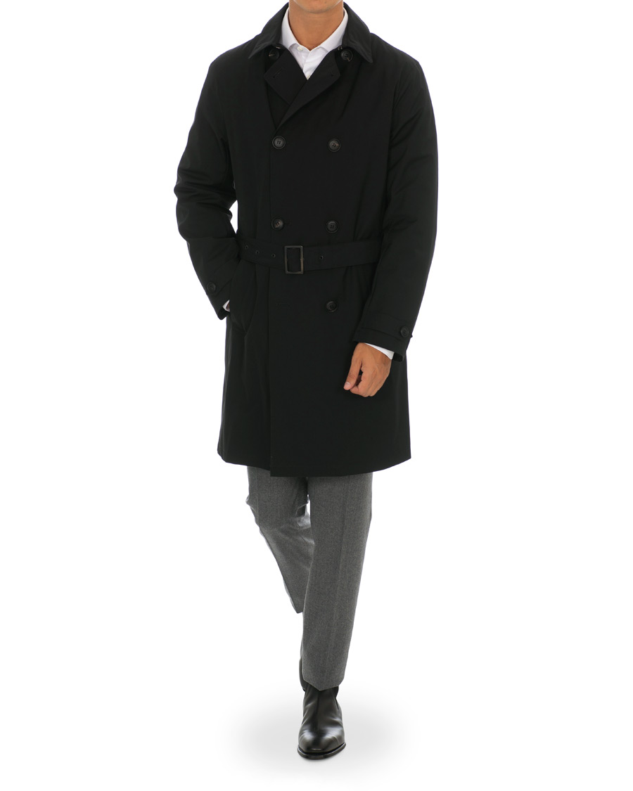 Herr | Jackor | Emporio Armani | Trenchcoat Black