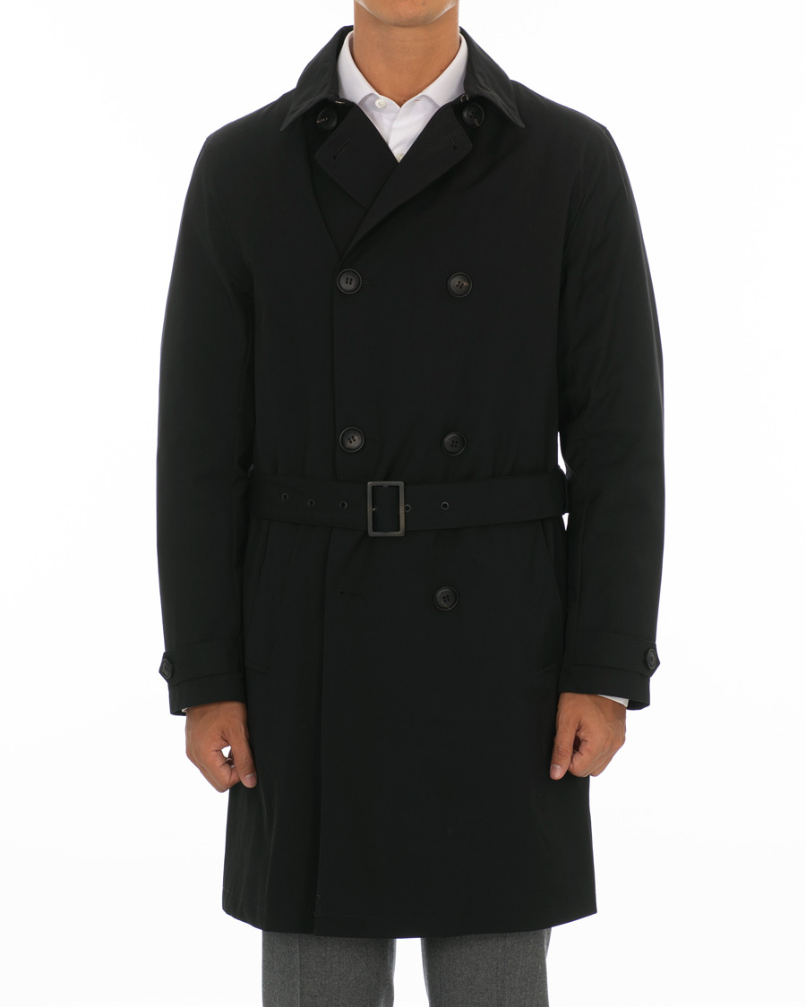 Herr | Jackor | Emporio Armani | Trenchcoat Black