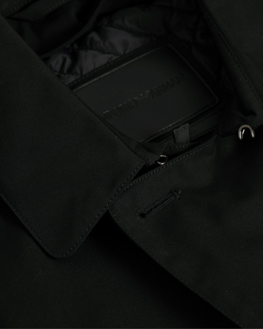 Herr | Jackor | Emporio Armani | Trenchcoat Black