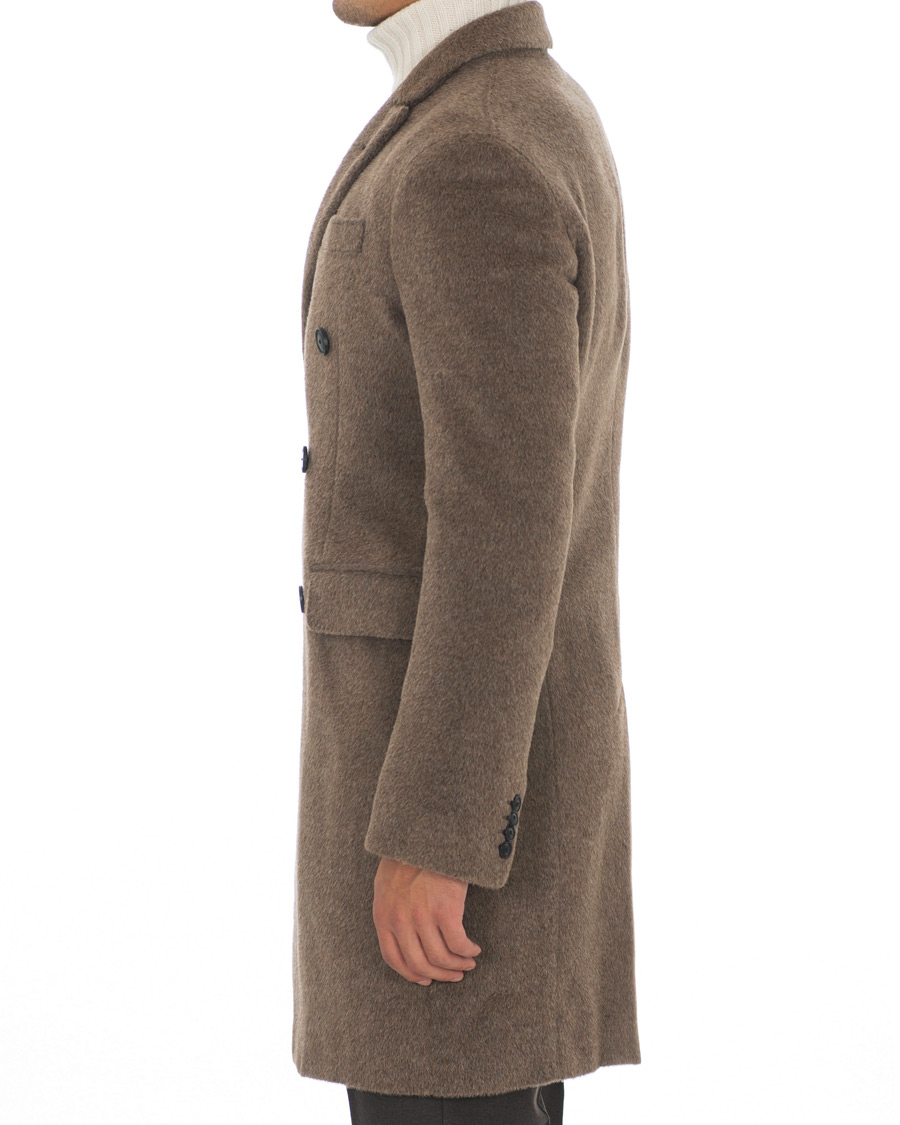 Herr | Jackor | Emporio Armani | Alpaca Coat Brown