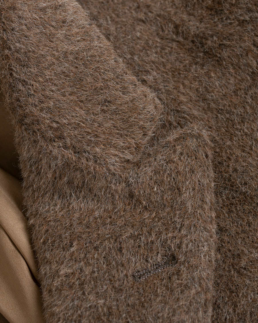 Herr | Jackor | Emporio Armani | Alpaca Coat Brown