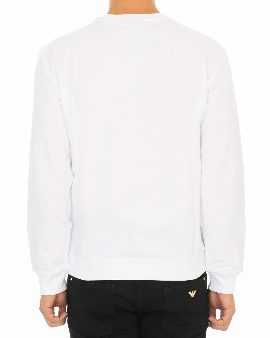 Herr | Tröjor | Emporio Armani | Logo Crew Neck Sweatshirt White