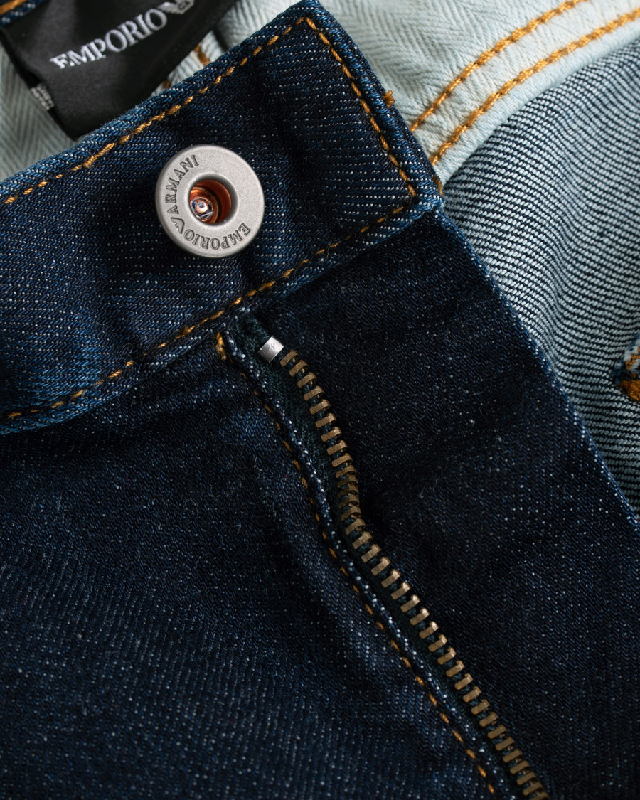 Herr | Jeans | Emporio Armani | Regular Fit Jeans Dark Blue