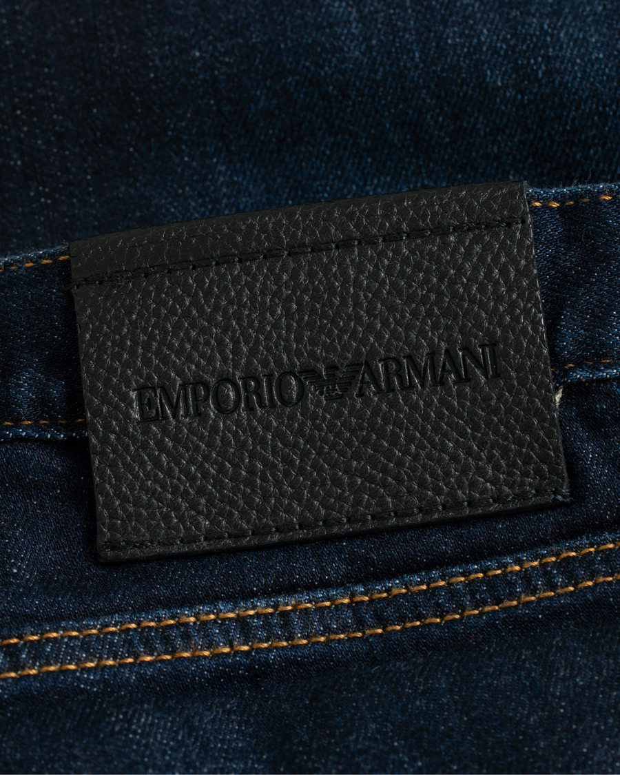 Herr | Jeans | Emporio Armani | Regular Fit Jeans Dark Blue