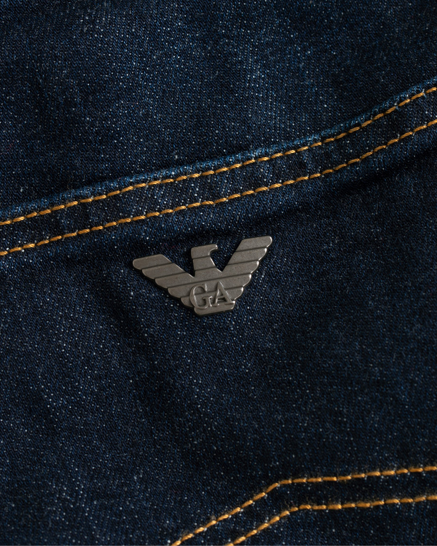 Herr | Jeans | Emporio Armani | Regular Fit Jeans Dark Blue