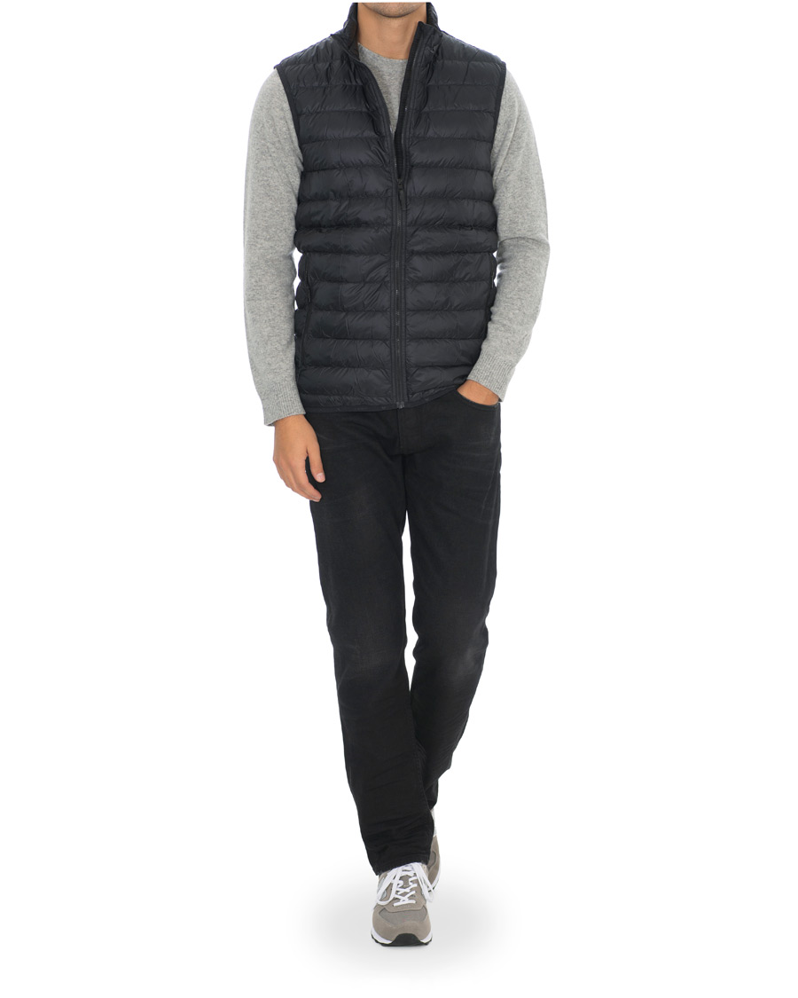 Herr | Jackor | J.Lindeberg | Lightweight Down Vest Black