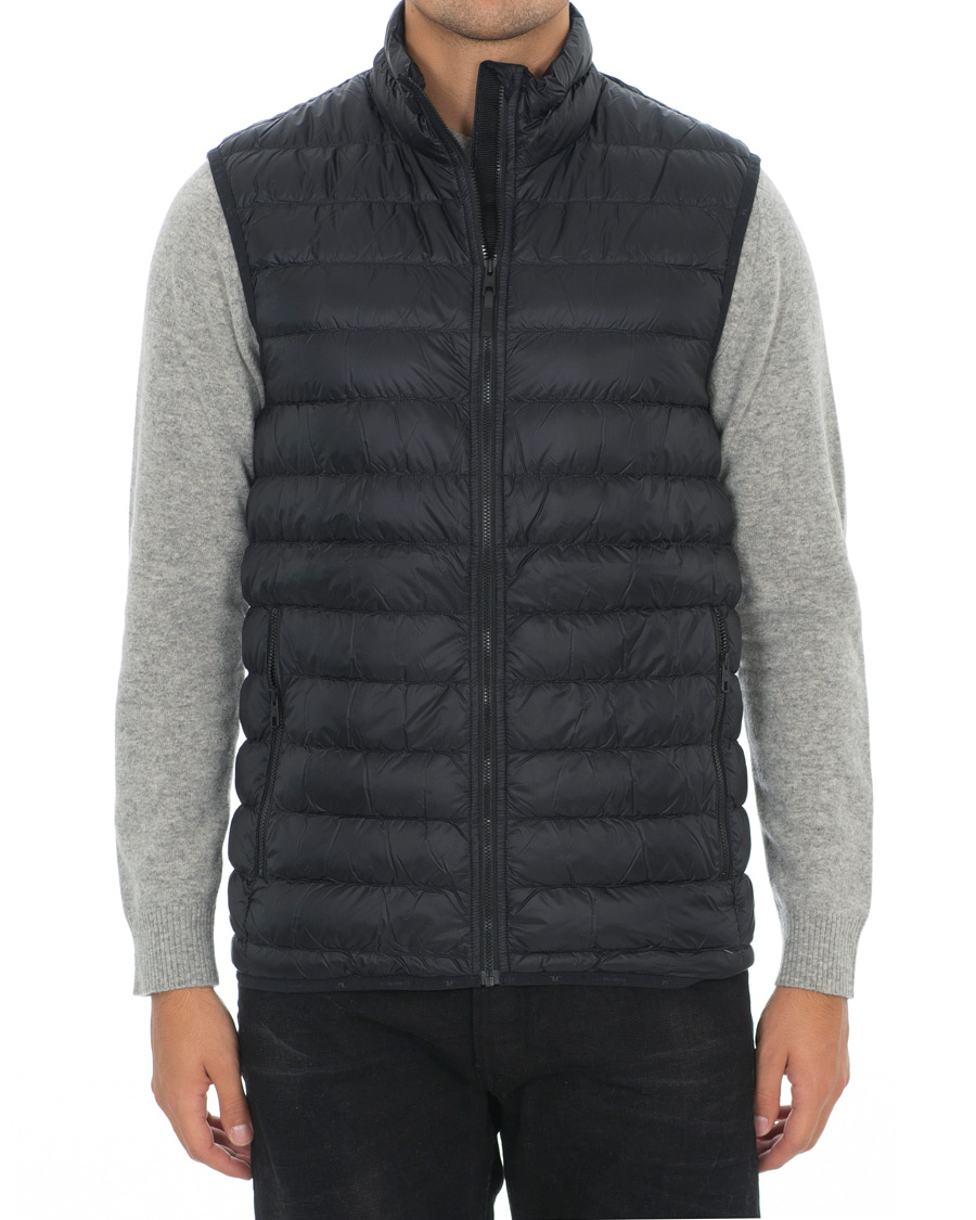 Herr | Jackor | J.Lindeberg | Lightweight Down Vest Black