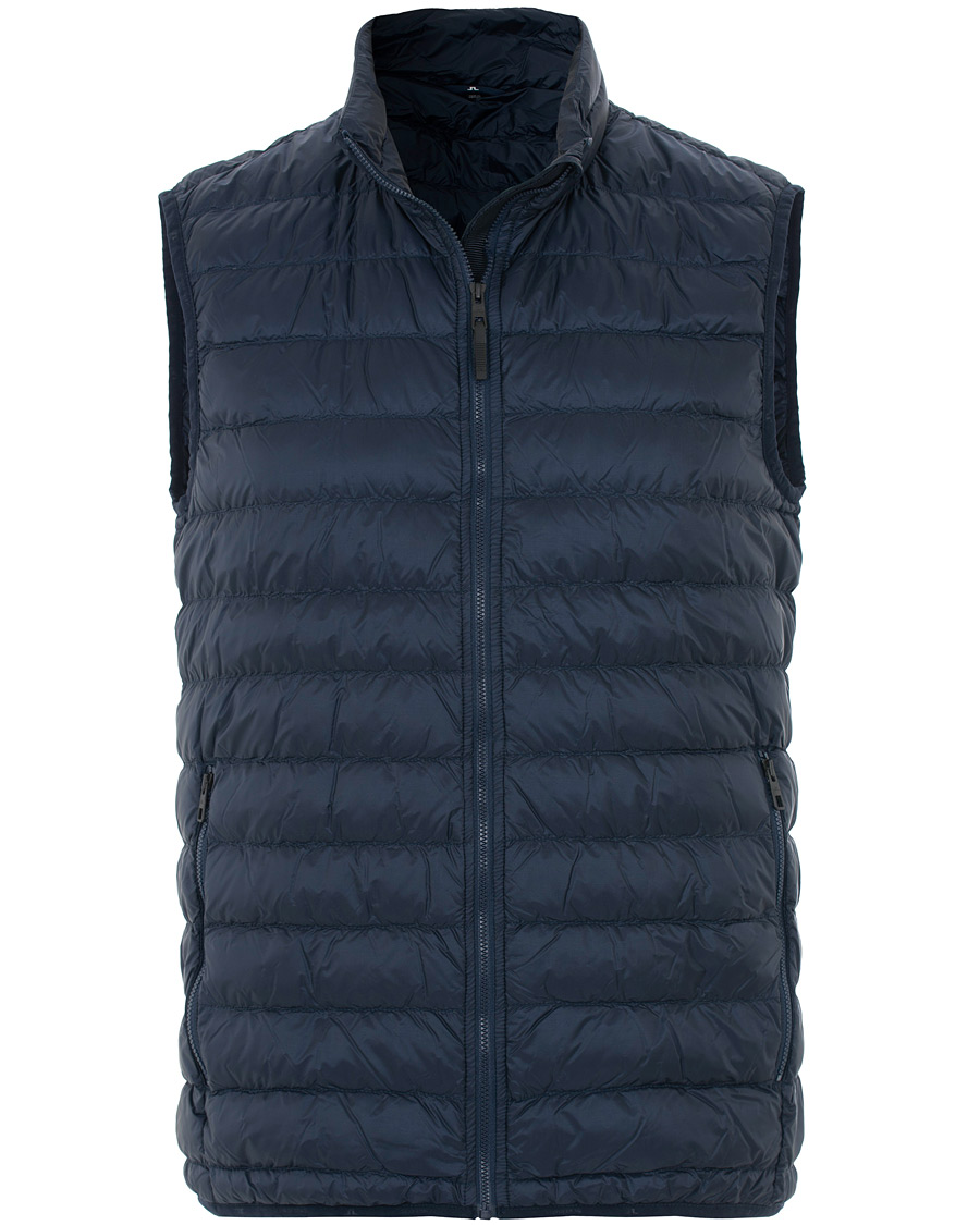 Herr | Jackor | J.Lindeberg | Lightweight Down Vest Navy