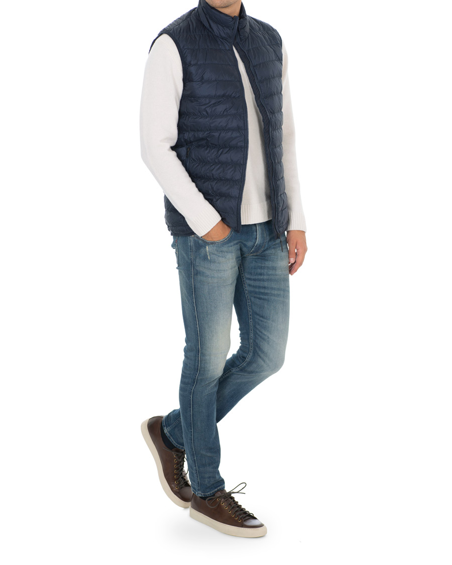 Herr | Jackor | J.Lindeberg | Lightweight Down Vest Navy