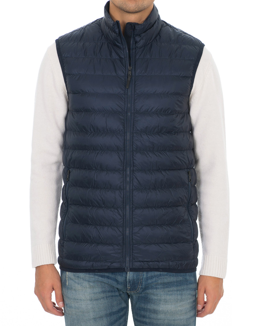 Herr | Jackor | J.Lindeberg | Lightweight Down Vest Navy