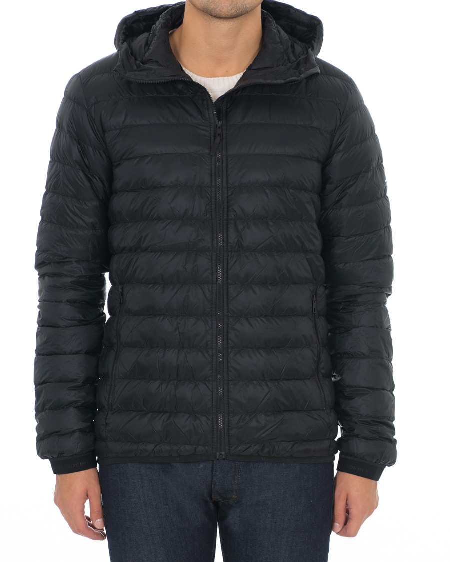 Herr | Jackor | J.Lindeberg | Lightweight Down Hooded Jacket Black