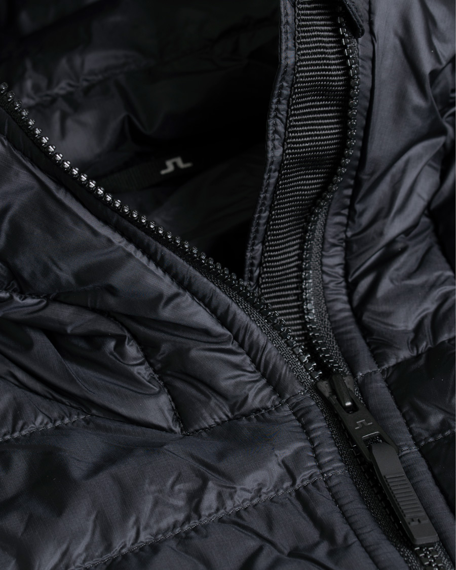 Herr | Jackor | J.Lindeberg | Lightweight Down Hooded Jacket Black