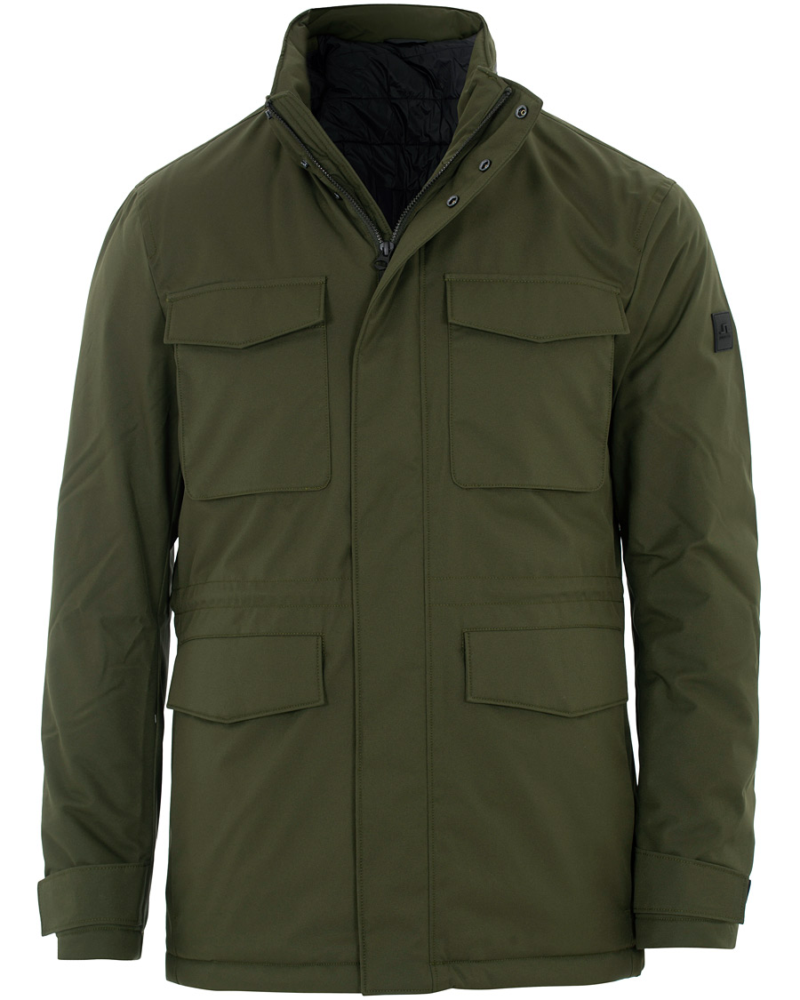 Herr | Jackor | J.Lindeberg | Tracher Tech Field Jacket Green
