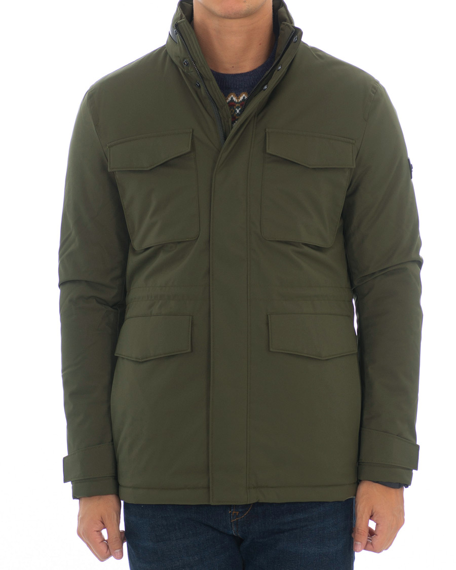 Herr | Jackor | J.Lindeberg | Tracher Tech Field Jacket Green
