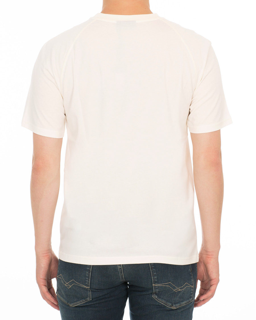 Herr | T-Shirts | J.Lindeberg | Jordan Printed Crew Neck Tee Off White