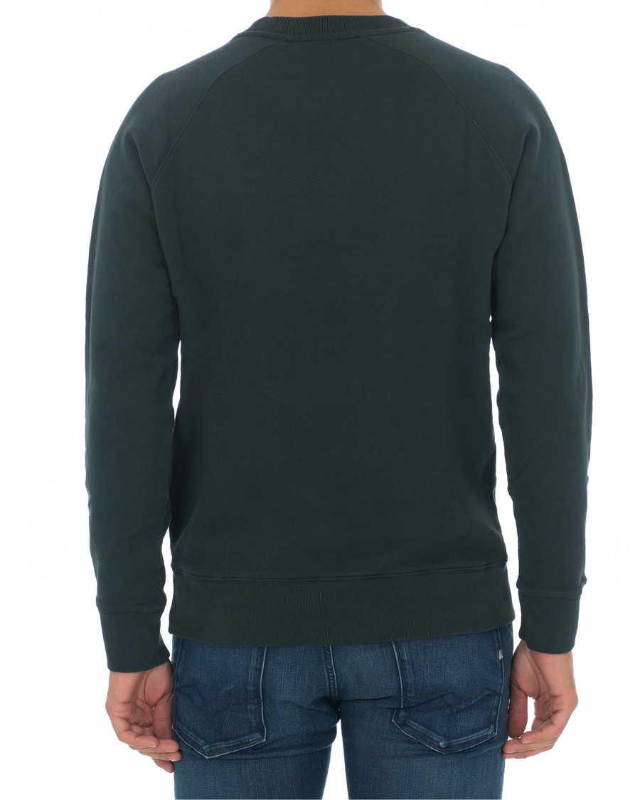 Herr | Tröjor | Maison Kitsuné | Sweatshirt Fox Head Patch Forest Green