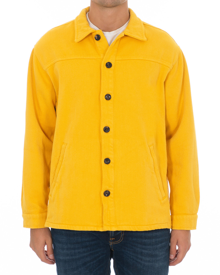 Herr | Skjortor | Nudie Jeans | Elias Twill Overshirt Dandelion