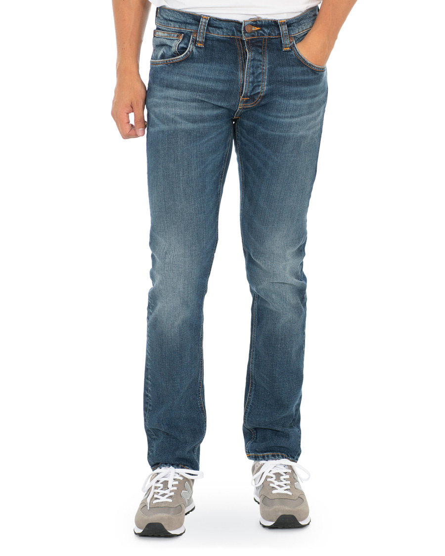 Herr | Jeans | Nudie Jeans | Grim Tim Organic Jeans True Navy