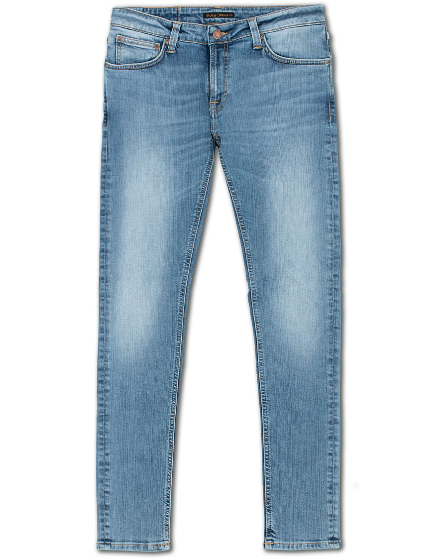 Herr | Jeans | Nudie Jeans | Skinny Lin Organic Jeans Isola Blue