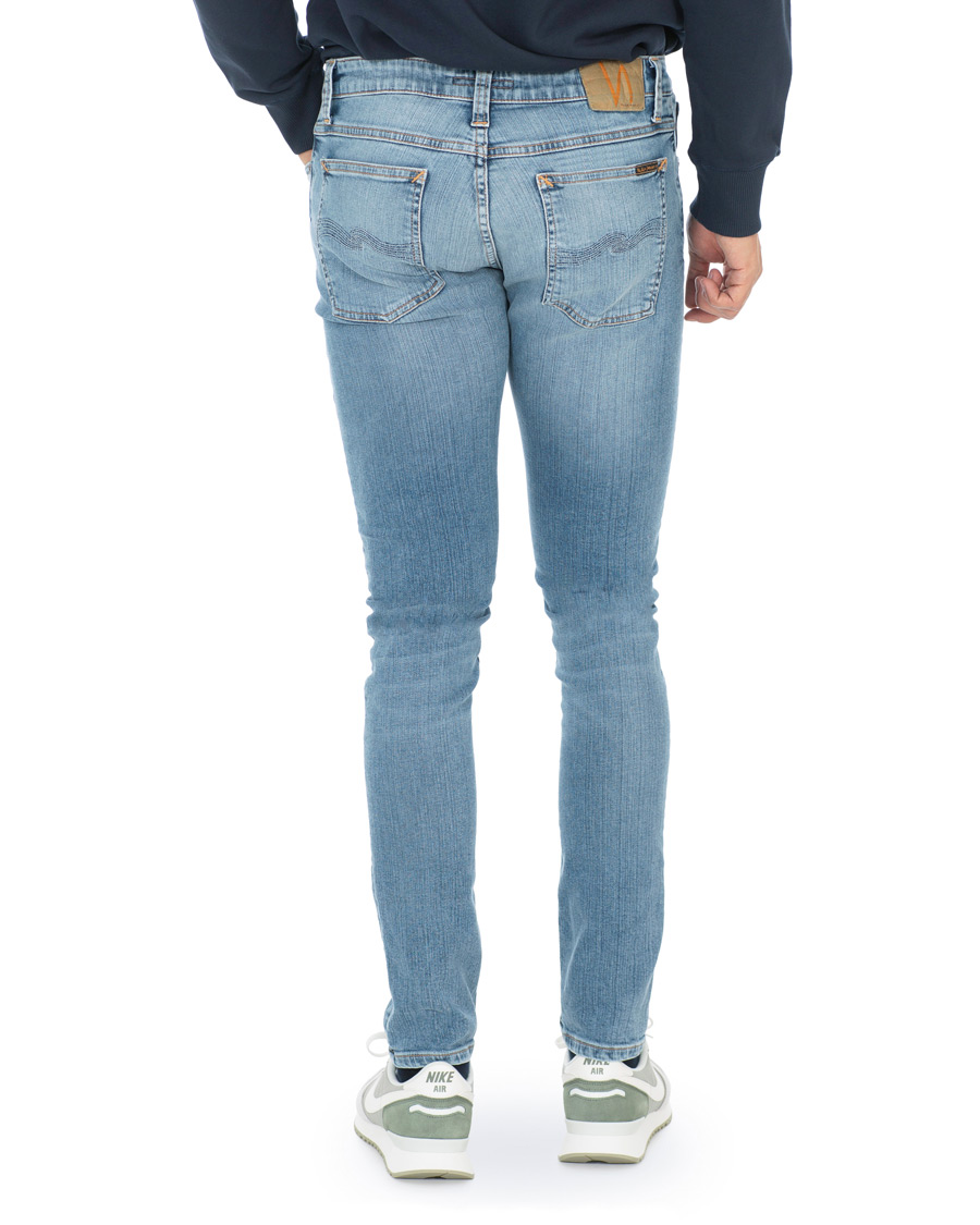 Herr | Jeans | Nudie Jeans | Skinny Lin Organic Jeans Isola Blue