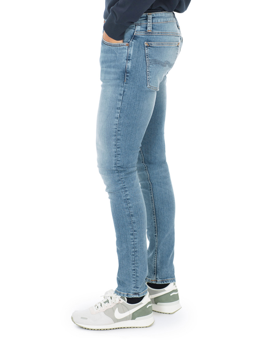 Herr | Jeans | Nudie Jeans | Skinny Lin Organic Jeans Isola Blue