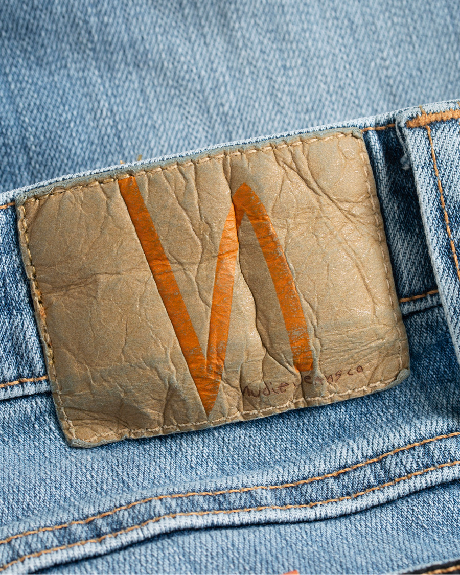 Herr | Jeans | Nudie Jeans | Skinny Lin Organic Jeans Isola Blue