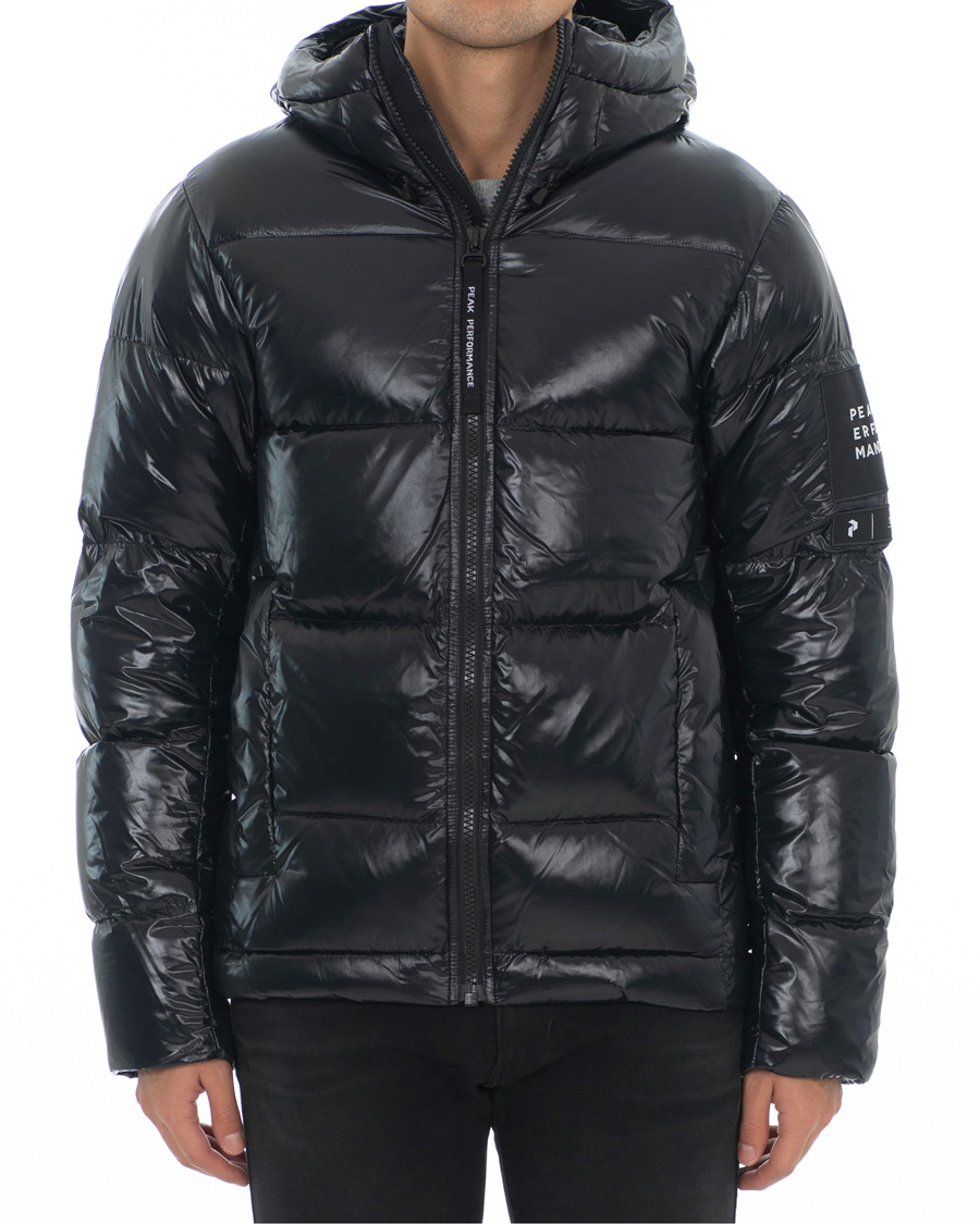 Herr | Jackor | Peak Performance | Moment Down High Gloss Jacket Black