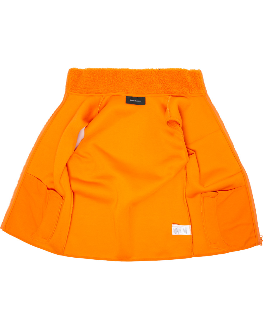 Herr | Jackor | Peak Performance | Fleece Vest Orange