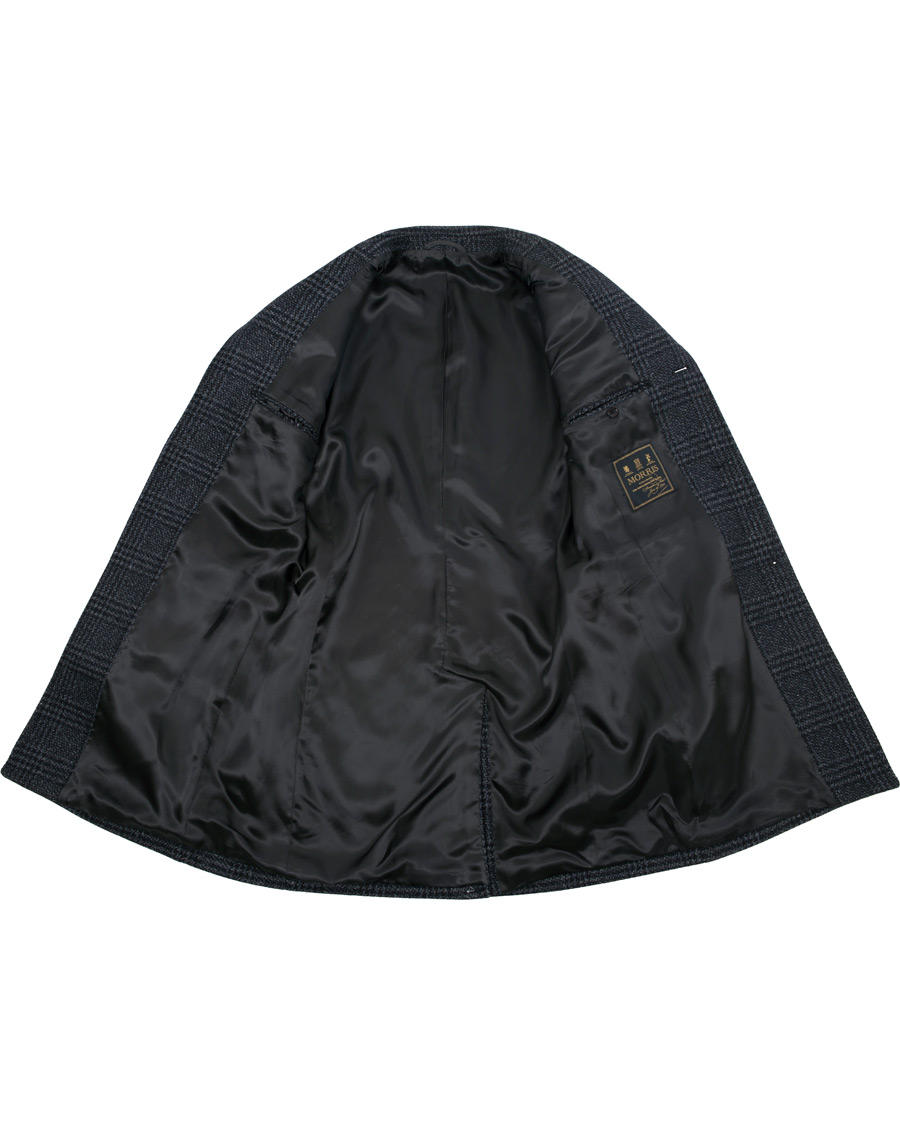 Herr | Jackor | Morris | Wesley Check Coat Navy