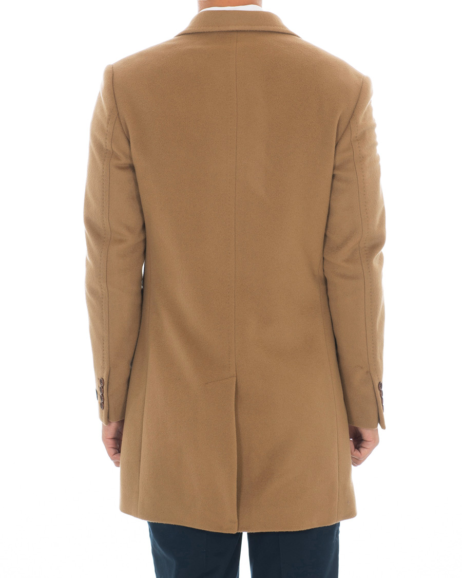 Herr | Jackor | Morris | Wesley Wool/Cashmere Coat Beige