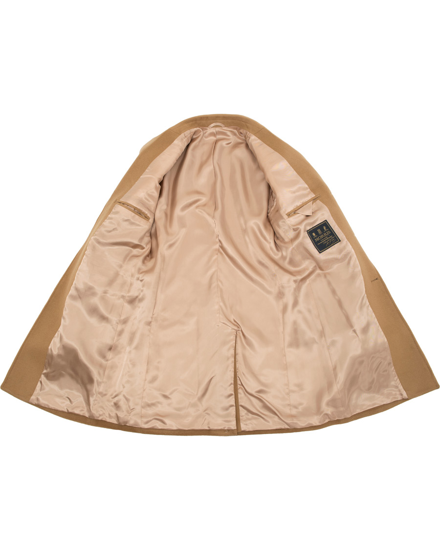 Herr | Jackor | Morris | Wesley Wool/Cashmere Coat Beige
