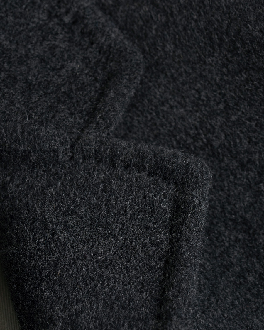Herr | Jackor | Morris | Wesley Wool/Cashmere Coat Antracite