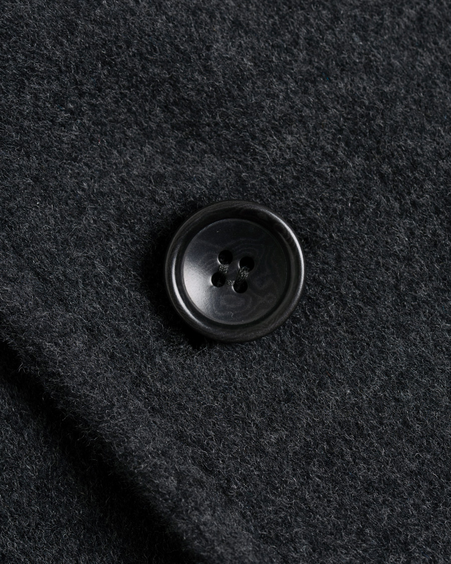 Herr | Jackor | Morris | Wesley Wool/Cashmere Coat Antracite