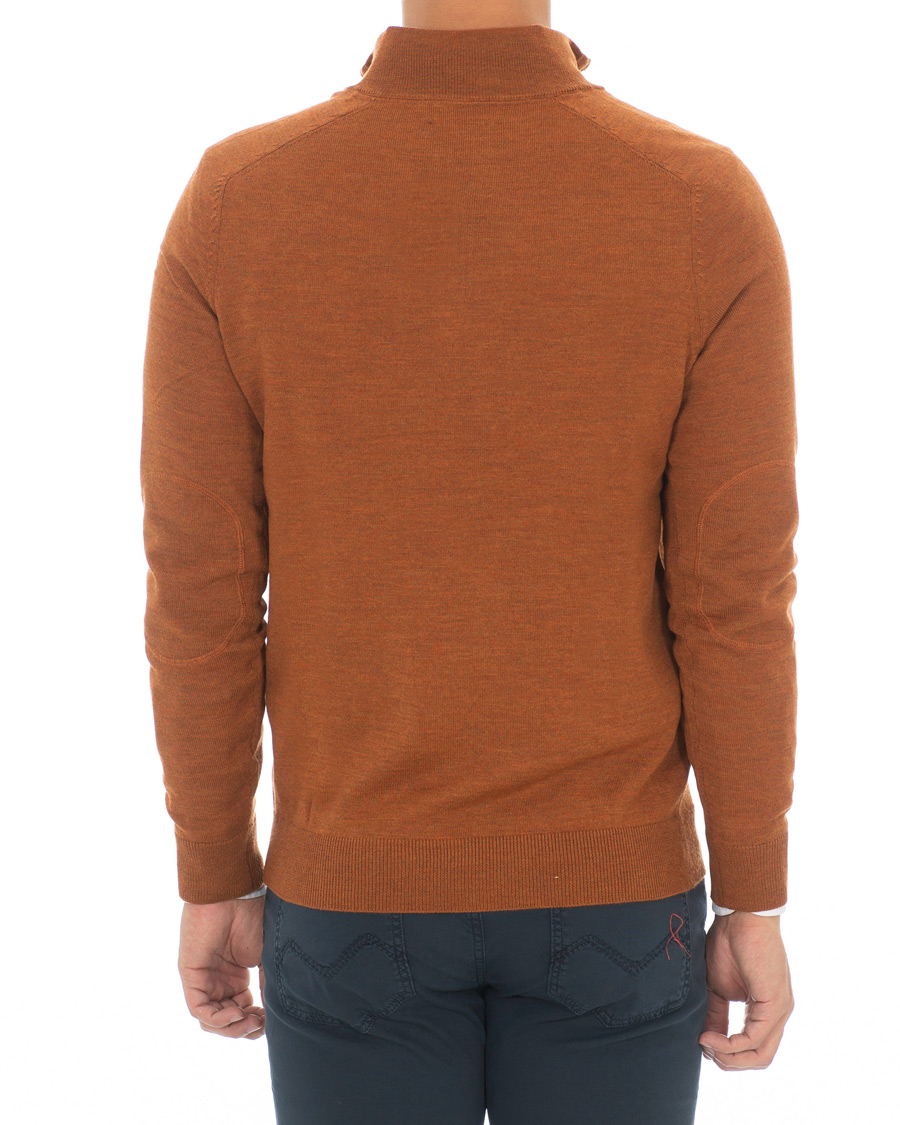 Herr | Tröjor | Morris | John Merino Half Zip Camel