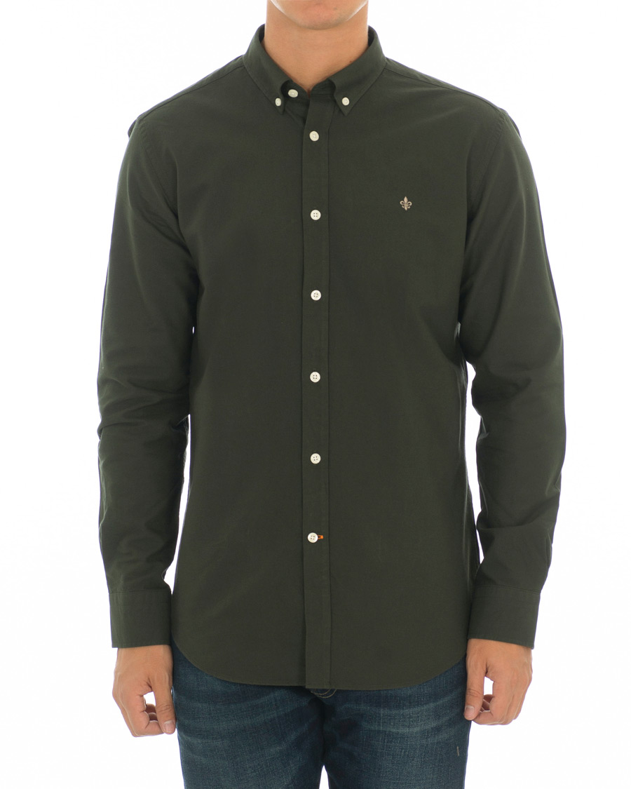 Herr | Skjortor | Morris | Douglas Oxford Shirt Olive