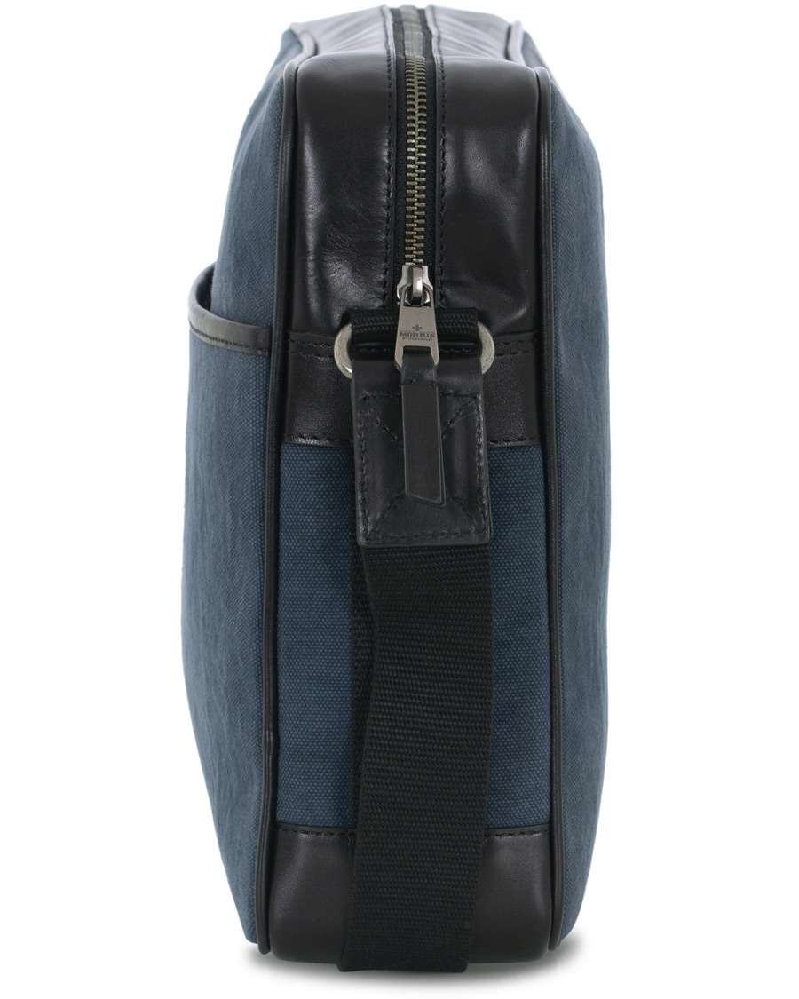 Herr | Morris Donovan Canvas Computer Bag Navy/black | Morris | Donovan Canvas Computer Bag Navy/black