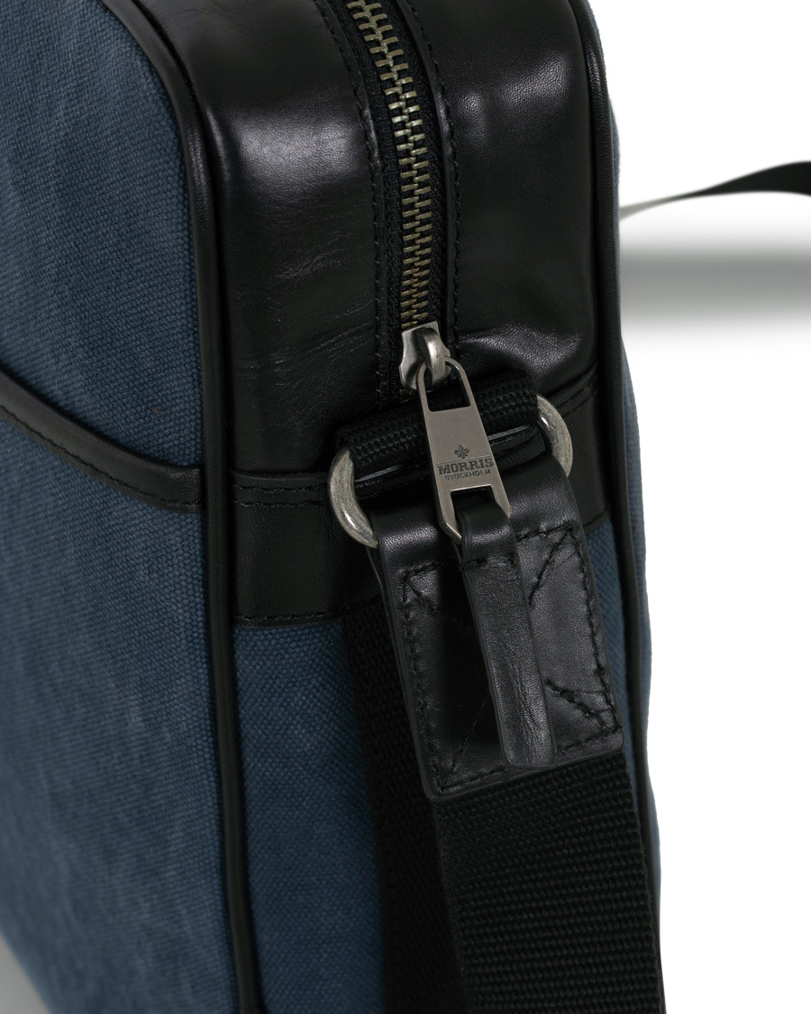 Herr | Morris Donovan Canvas Computer Bag Navy/black | Morris | Donovan Canvas Computer Bag Navy/black
