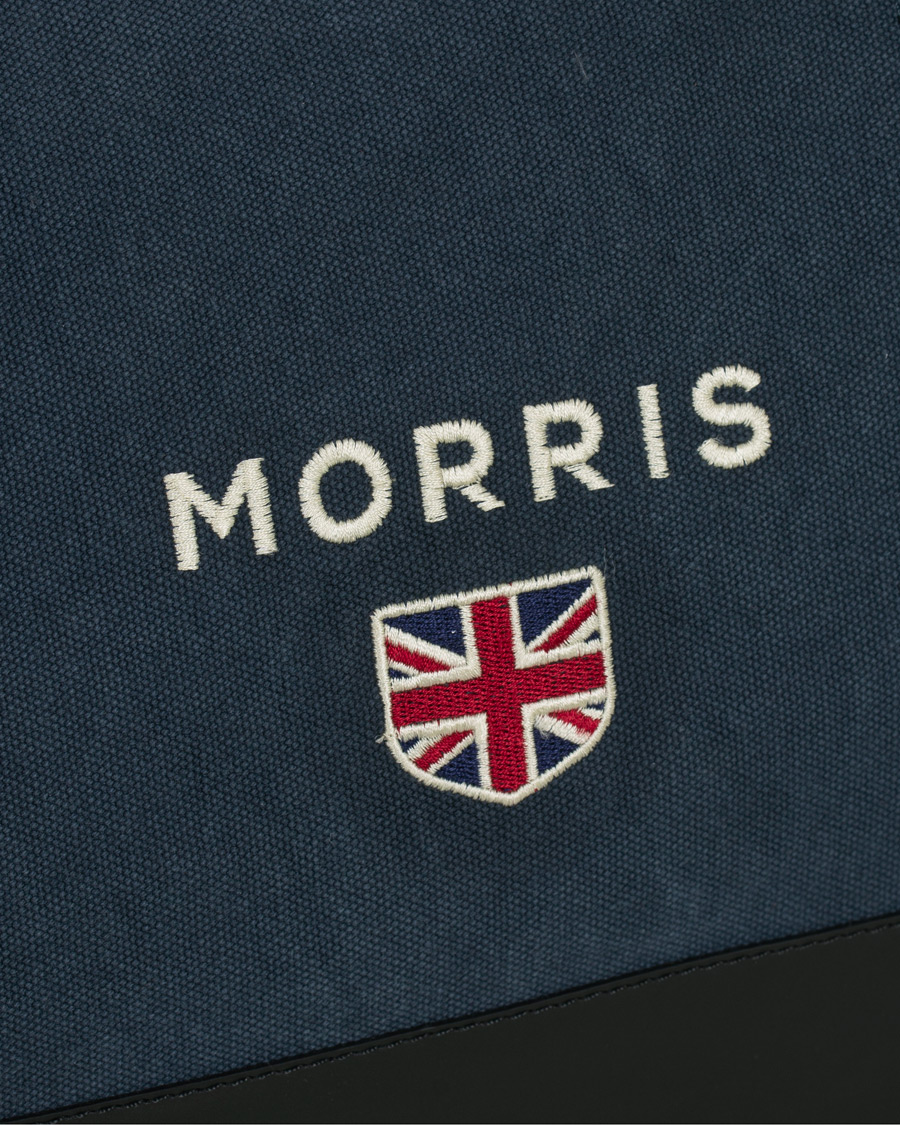 Herr | Morris Miller Canvas Weekendbag Navy/black | Morris | Miller Canvas Weekendbag Navy/black