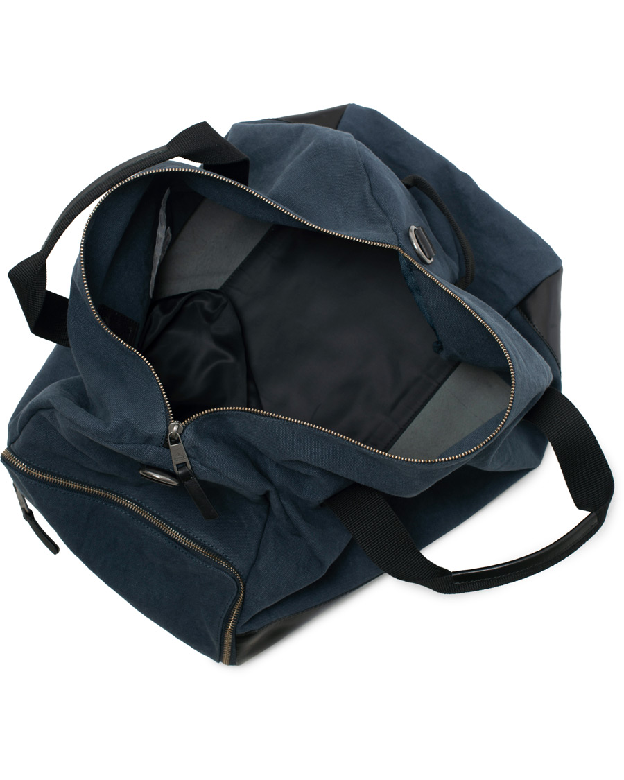 Herr | Morris Miller Canvas Weekendbag Navy/black | Morris | Miller Canvas Weekendbag Navy/black