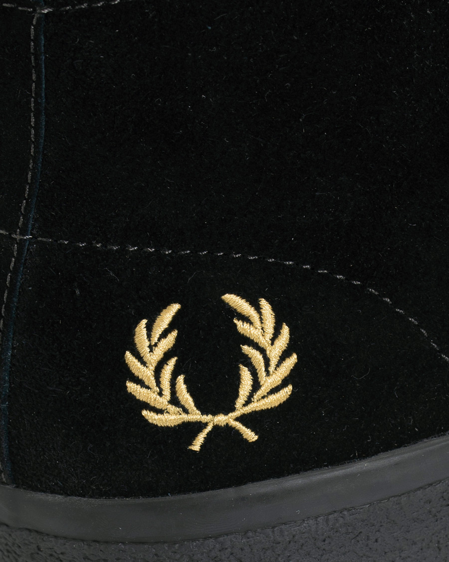 Herr | Fred Perry Portwood Suede Chukka Sneaker Black/Champagne | Fred Perry | Portwood Suede Chukka Sneaker Black/Champagne