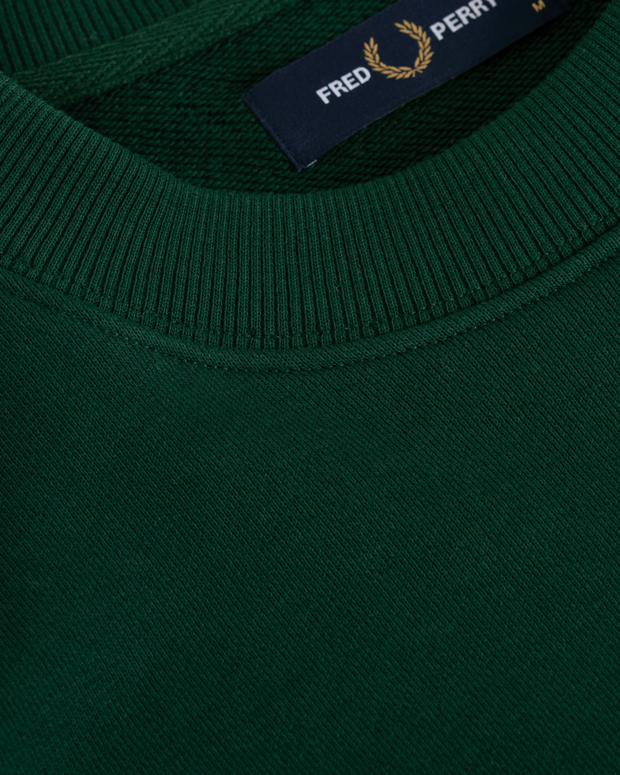Herr | Tröjor | Fred Perry | Crew Neck Sweatshirt Green