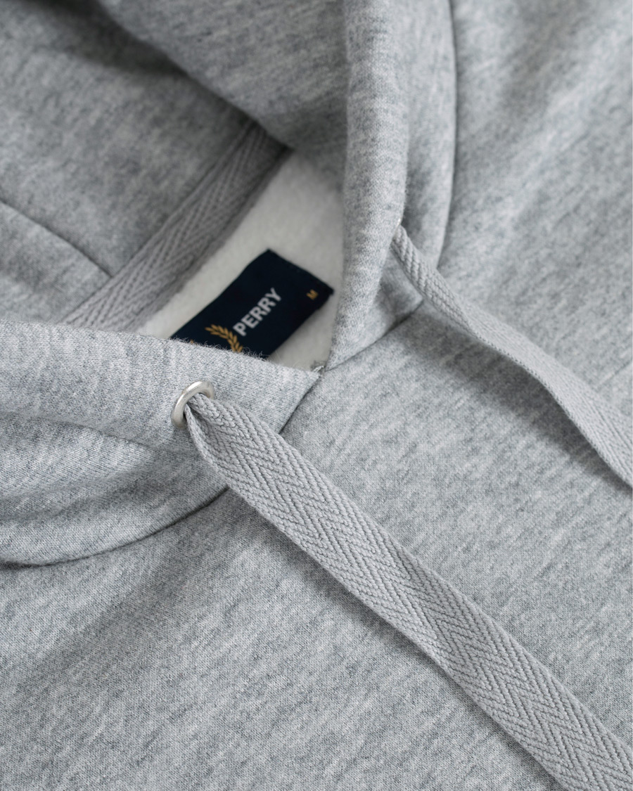 Herr | Tröjor | Fred Perry | Graphic Hooded Sweatshirt Steel Marl