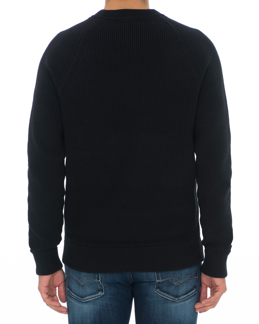 Herr | Tröjor | Fred Perry | Ribbed Crew Neck Jumper Black
