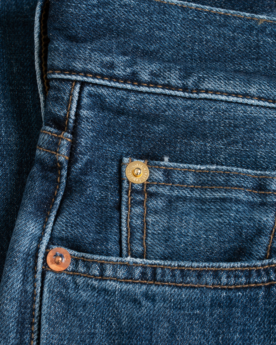 Herr | Jeans | C.O.F. Studio | M3 Regular Tapered Fit Selvedge Jeans Classic Worn