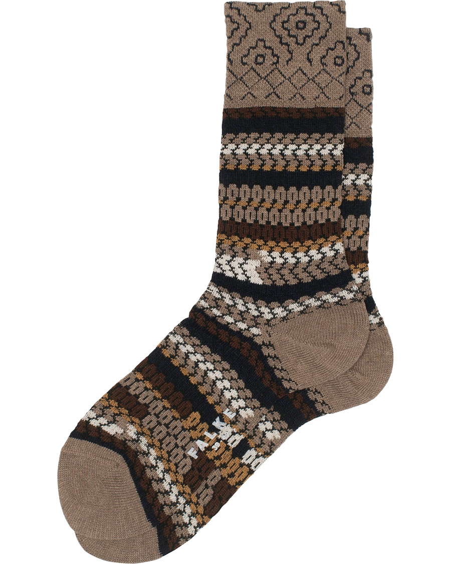Herr | Underkläder | Falke | Chunky Knit Sock Brown